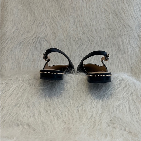 Coach Elegant Black Slingback Flats - Picture 6 of 8